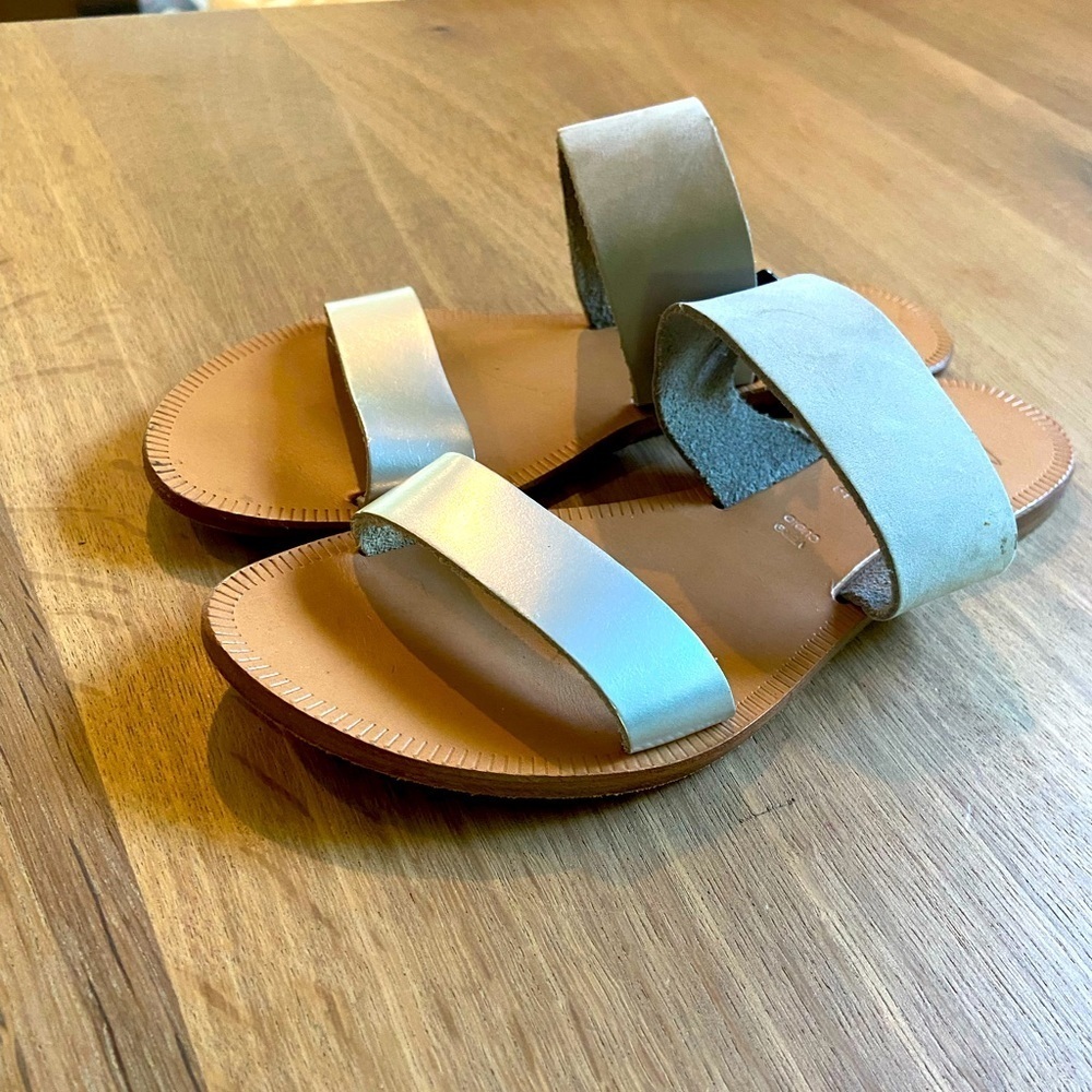 Joie Silver Sandals